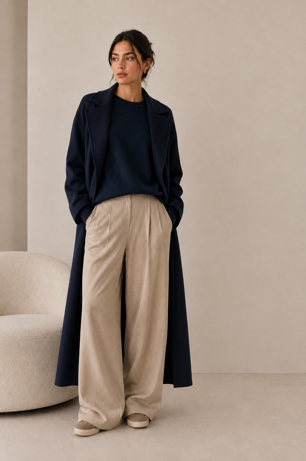 Soft sweater - Navy