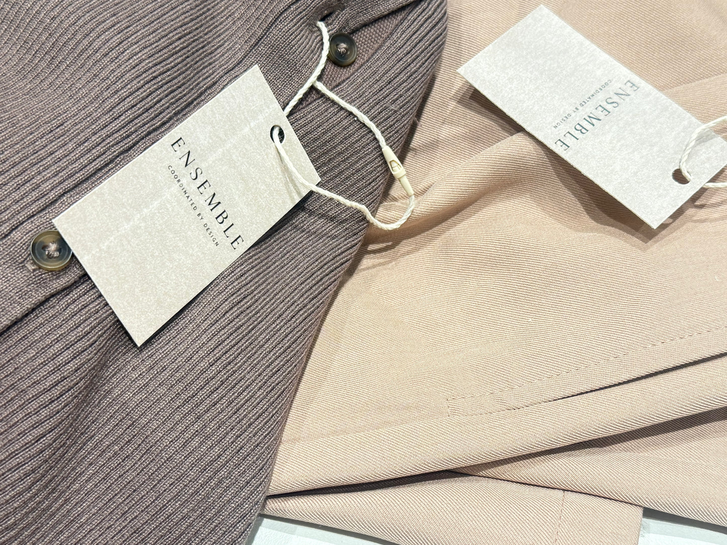 Summer knit set - nudes