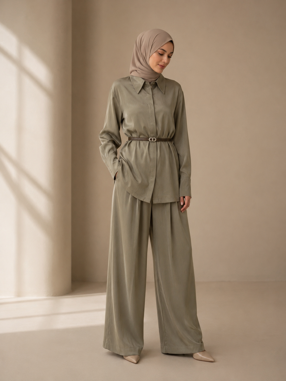 Set - Matte Silver Silk