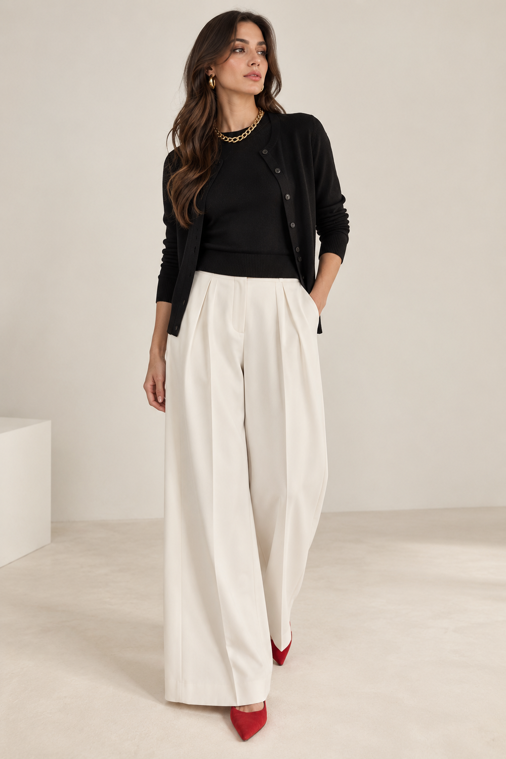 Twin set - jet black