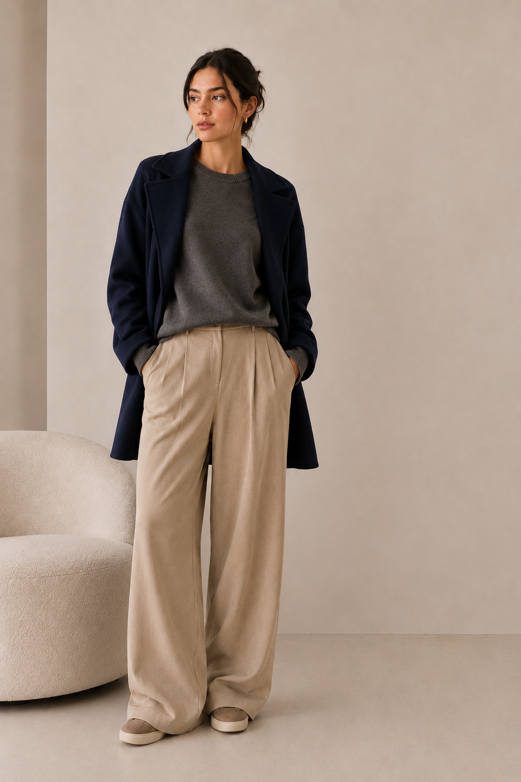 Soft sweater - grey