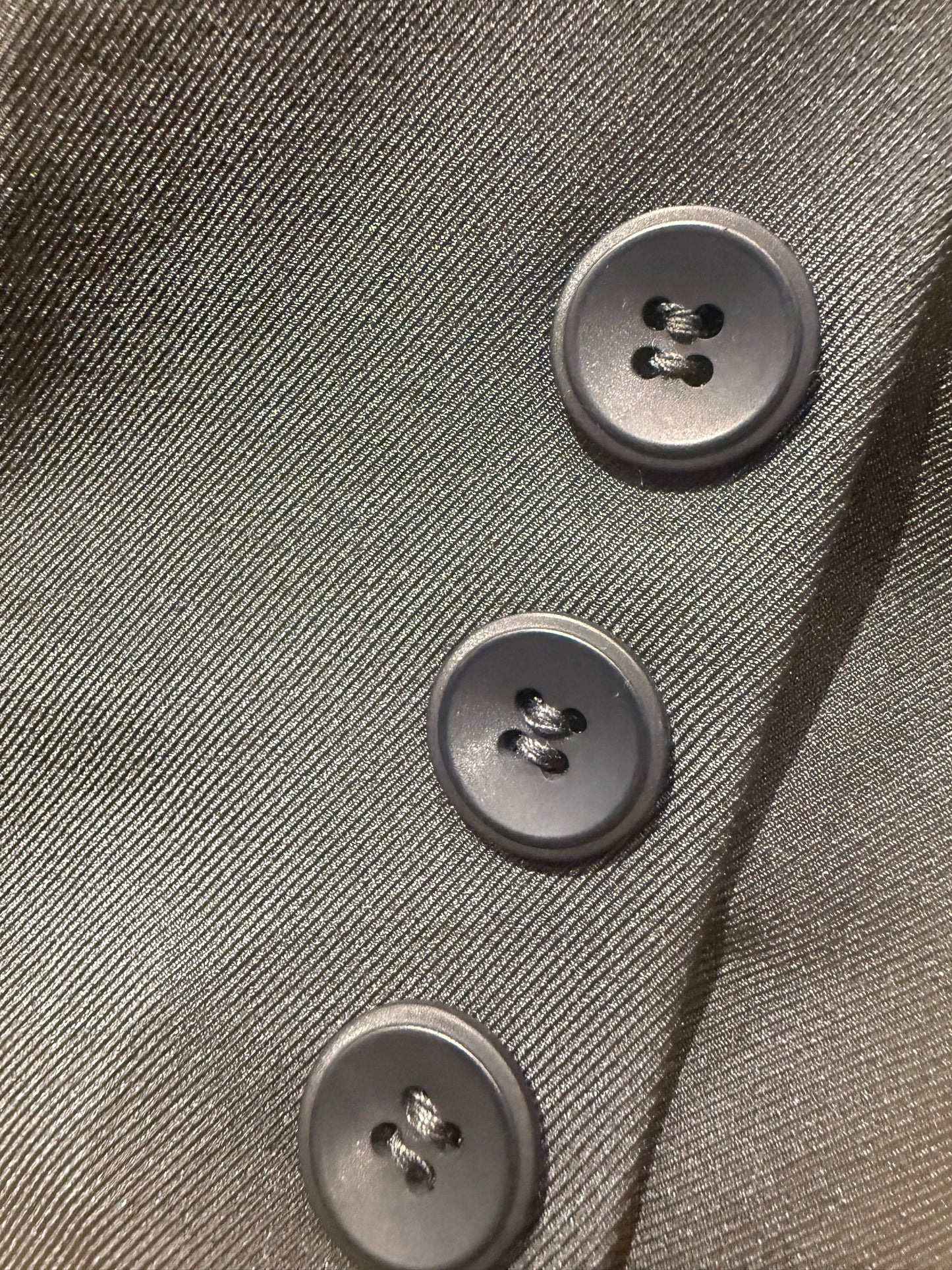 Cotton Three-Piece Suit – Classic Navy