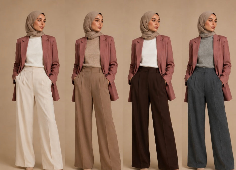 Long length blazer - Dusty Rose