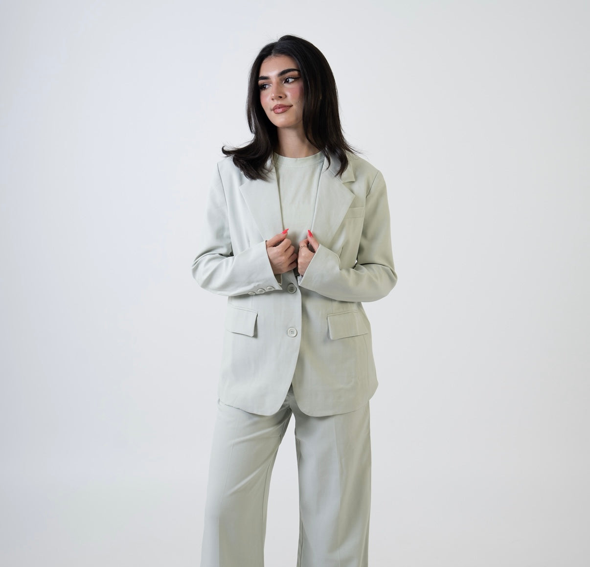 Three-Piece Suit – Pistachio Cream