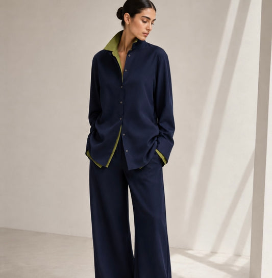 Navy Cotton Set