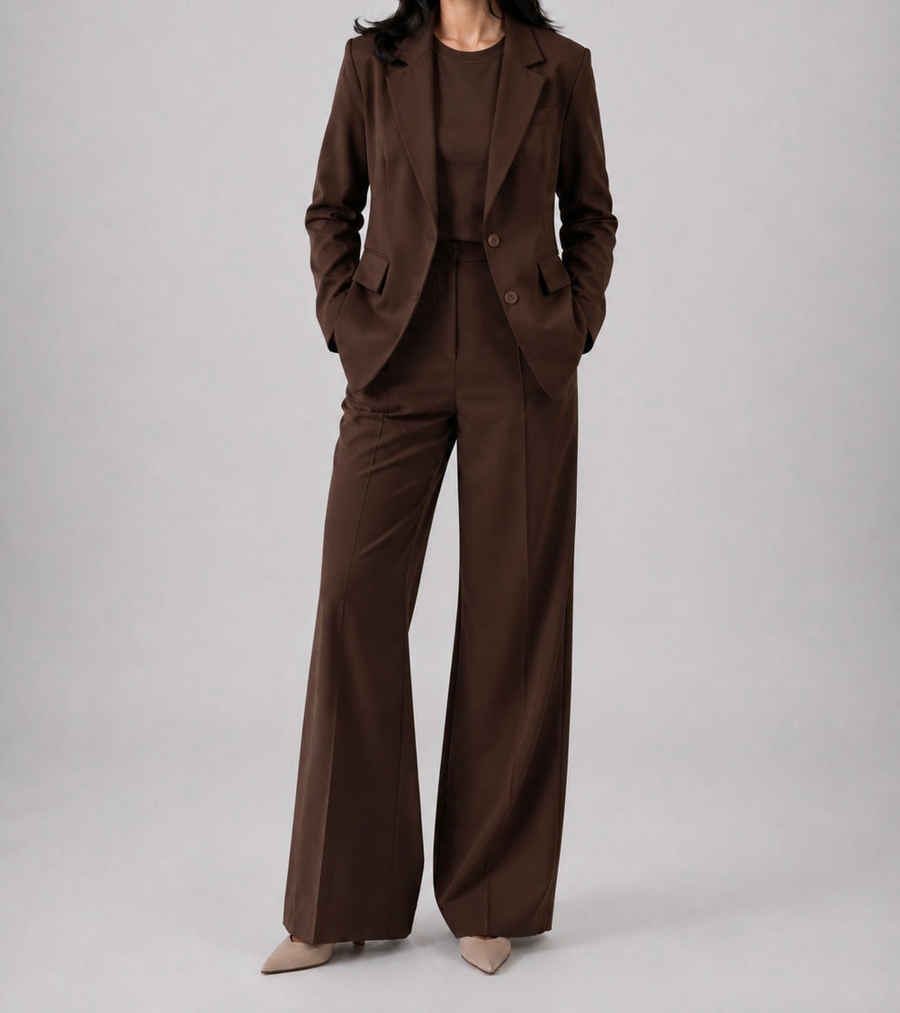Three-Piece Suit – Cocoa Brown