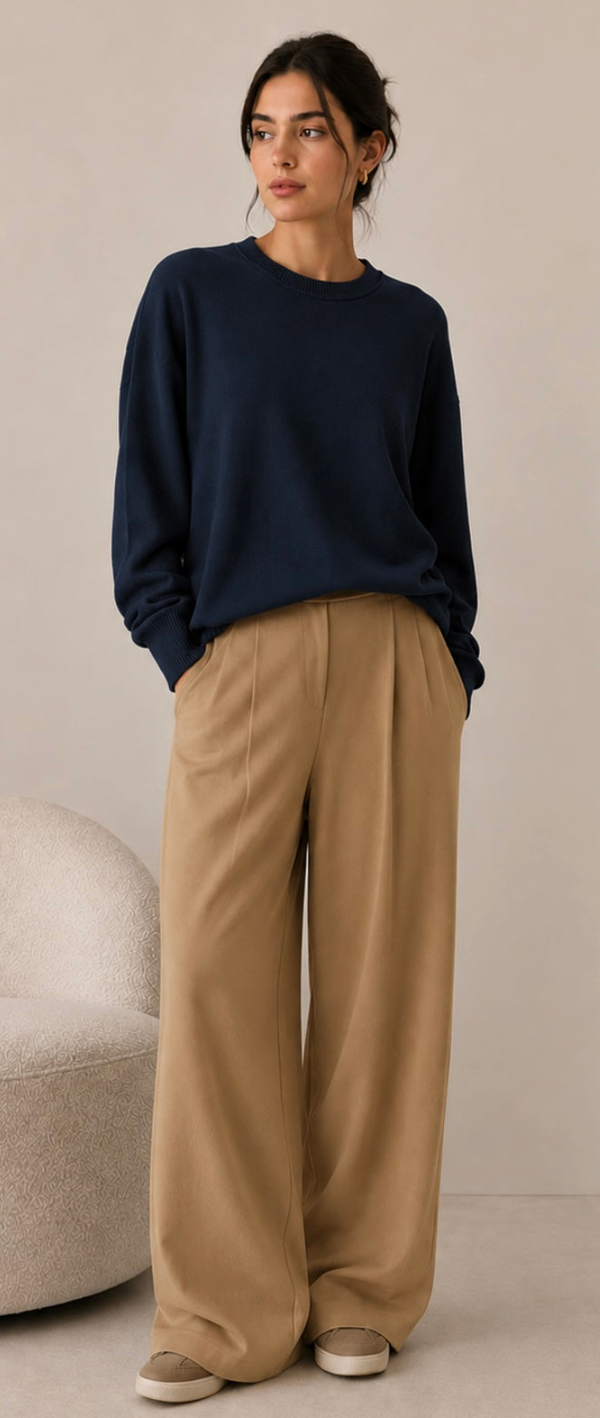 Soft sweater - Navy