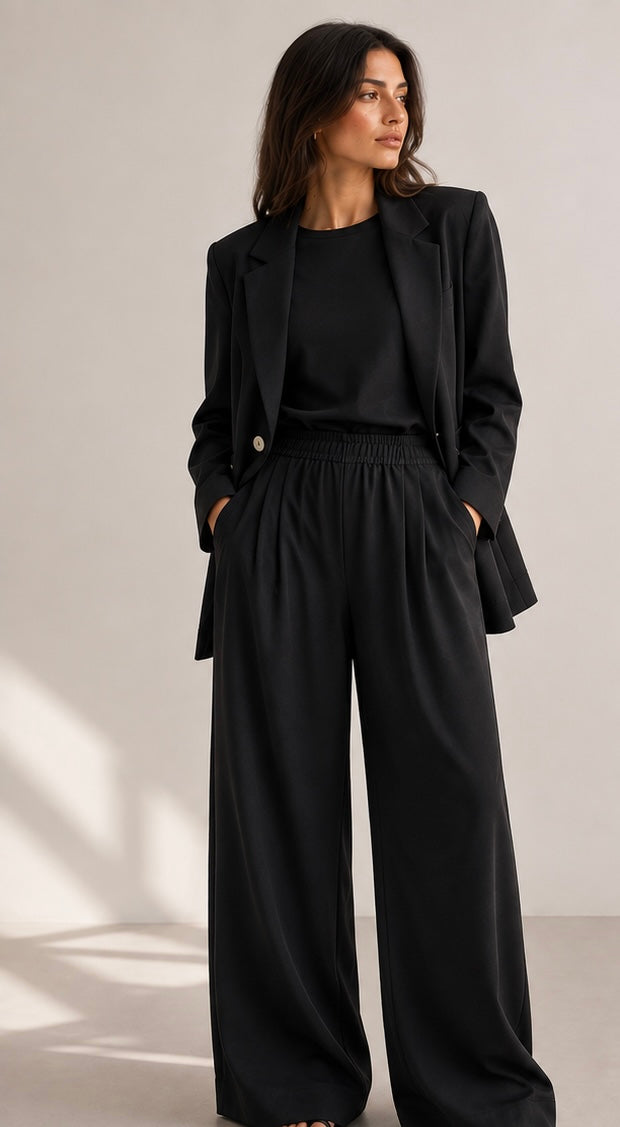 3 piece suit - silken crepe fabric