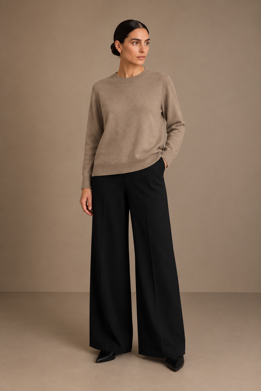 Soft sweater - beige