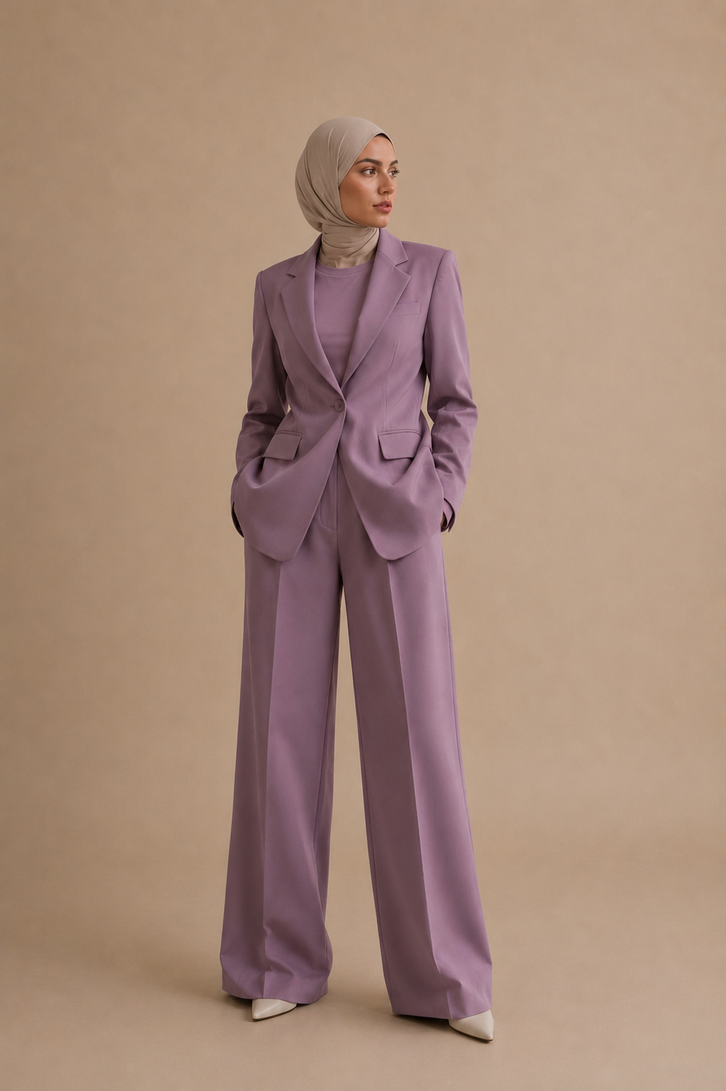 Suit 3 pc - Dusty lilac