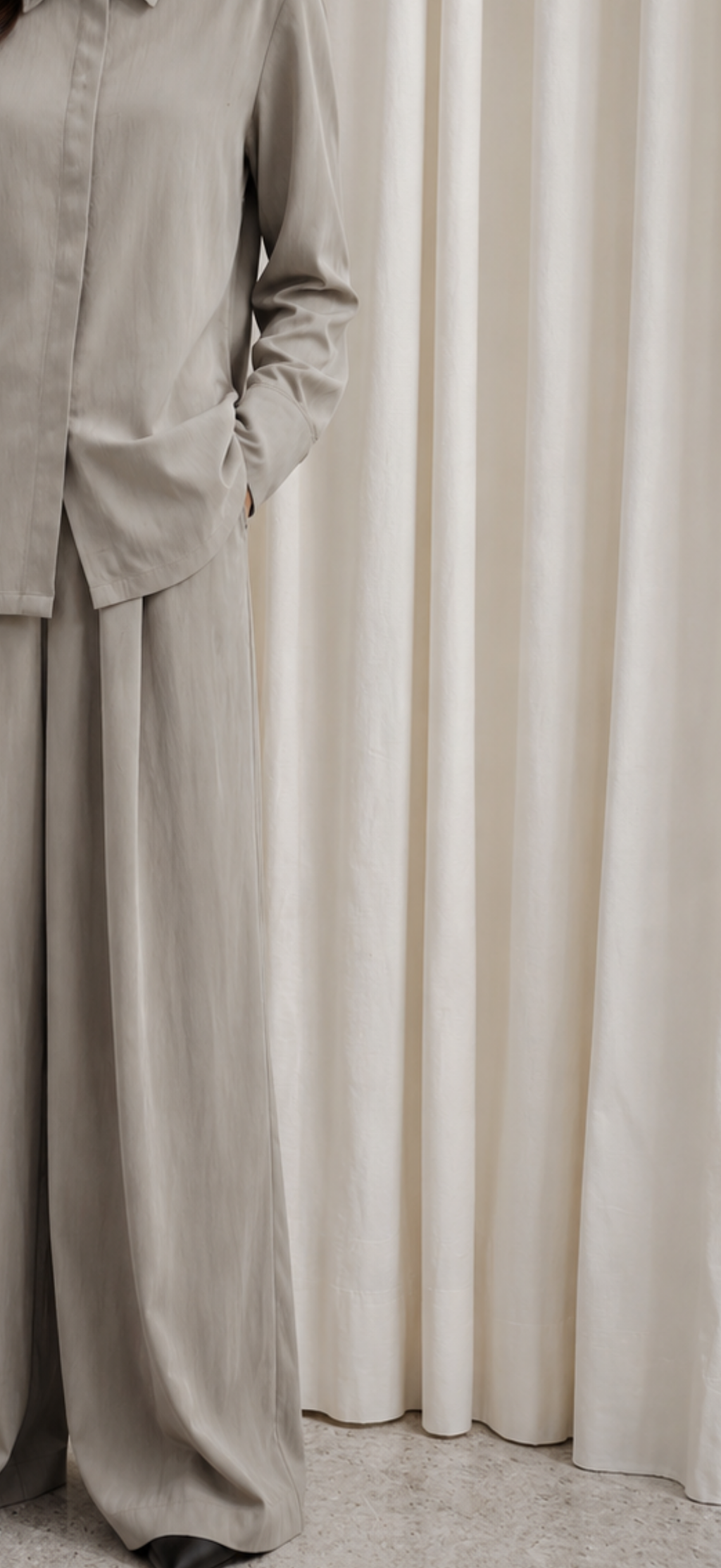 Set - Matte Silver Silk