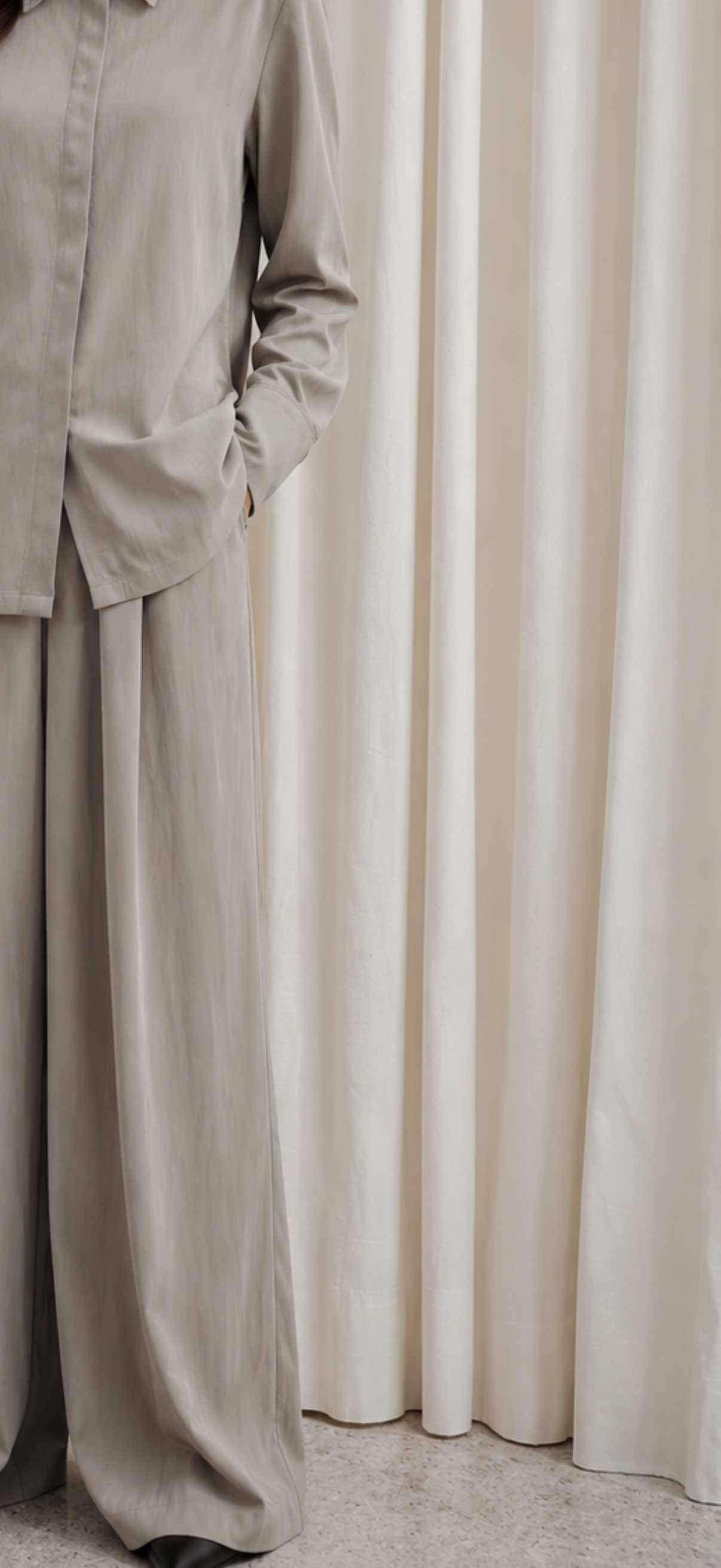Set - Matte Silver Silk