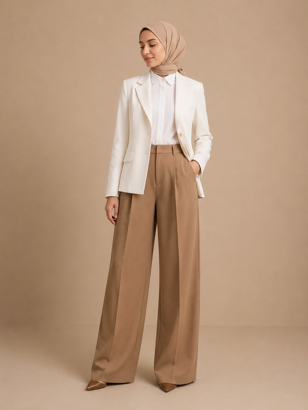 Pants - camel