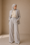 Suit 3 pc - Stone x vanilla