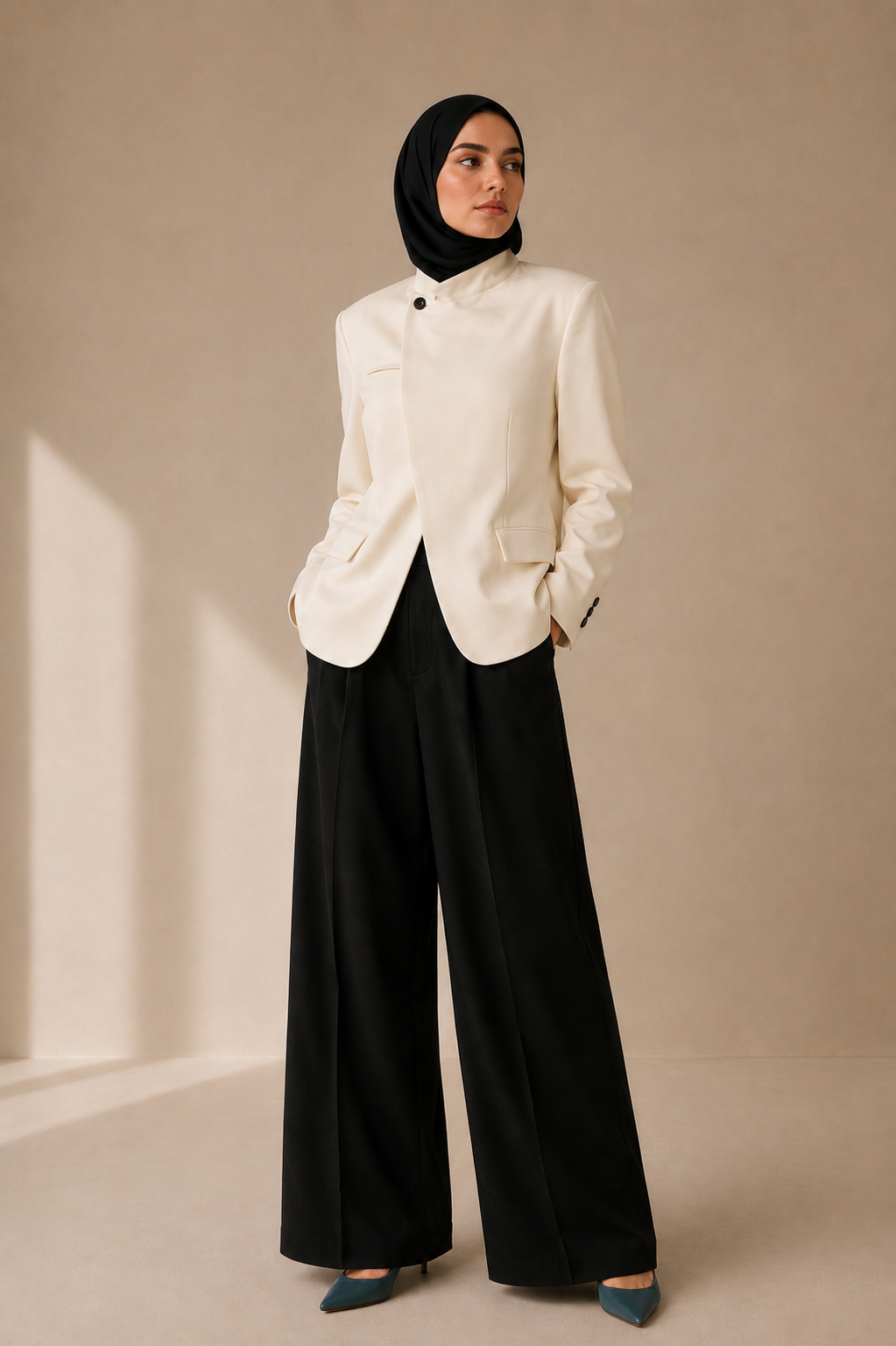 Side-Button Set – Off White & Black