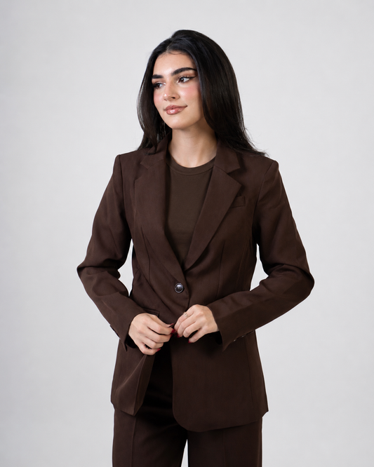 Three-Piece Suit – Cocoa Brown