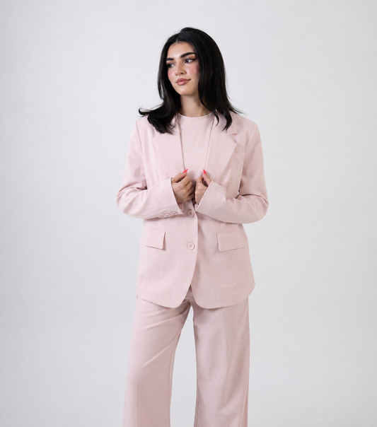 Three-Piece Suit – Powder Blush