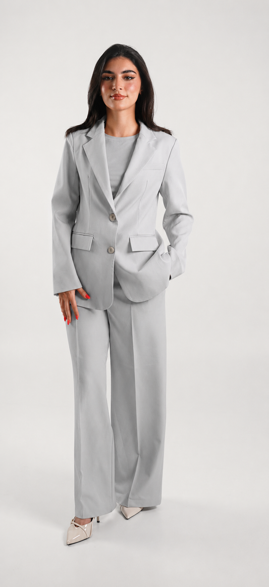 Three-Piece Suit – Light Grey