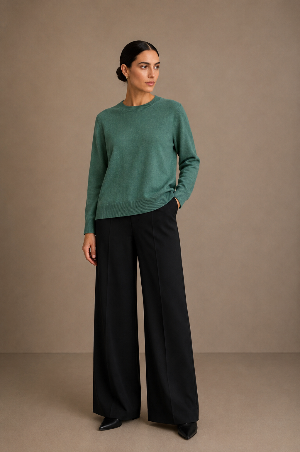 Soft sweater - green