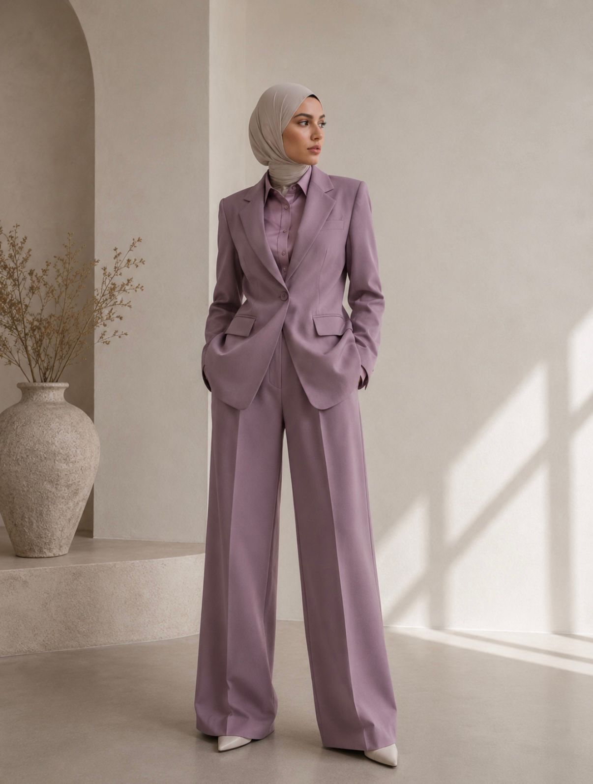 Dusty lilac